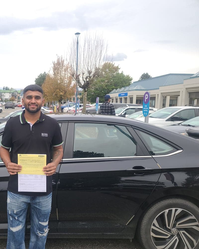 Ardas Driving School student